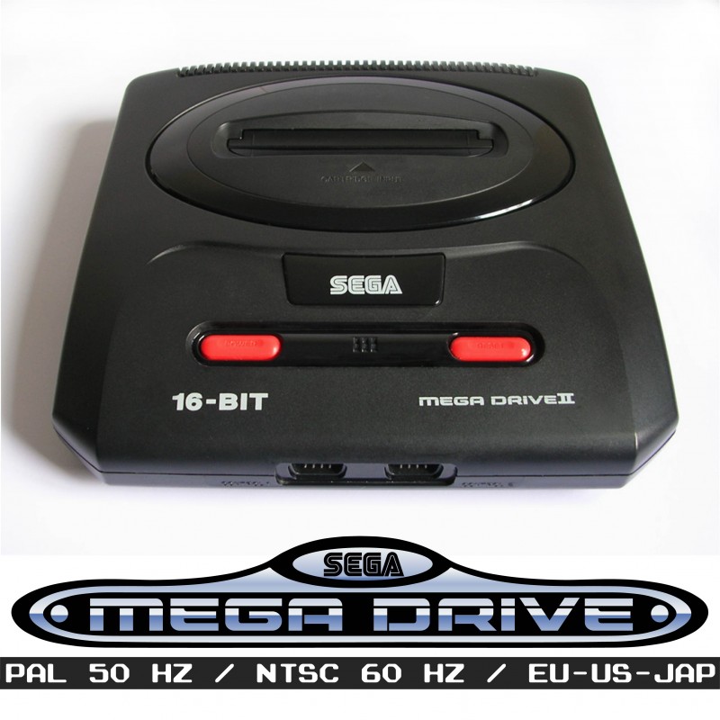 Sega Mega Drive 2 PAL & NTSC