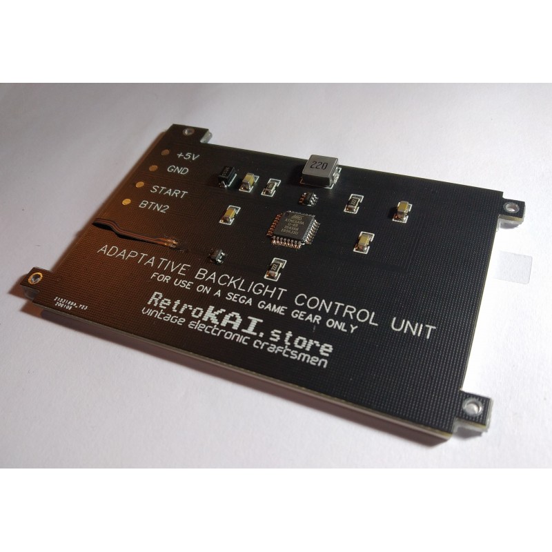 Adaptative Backlight for Game Gear